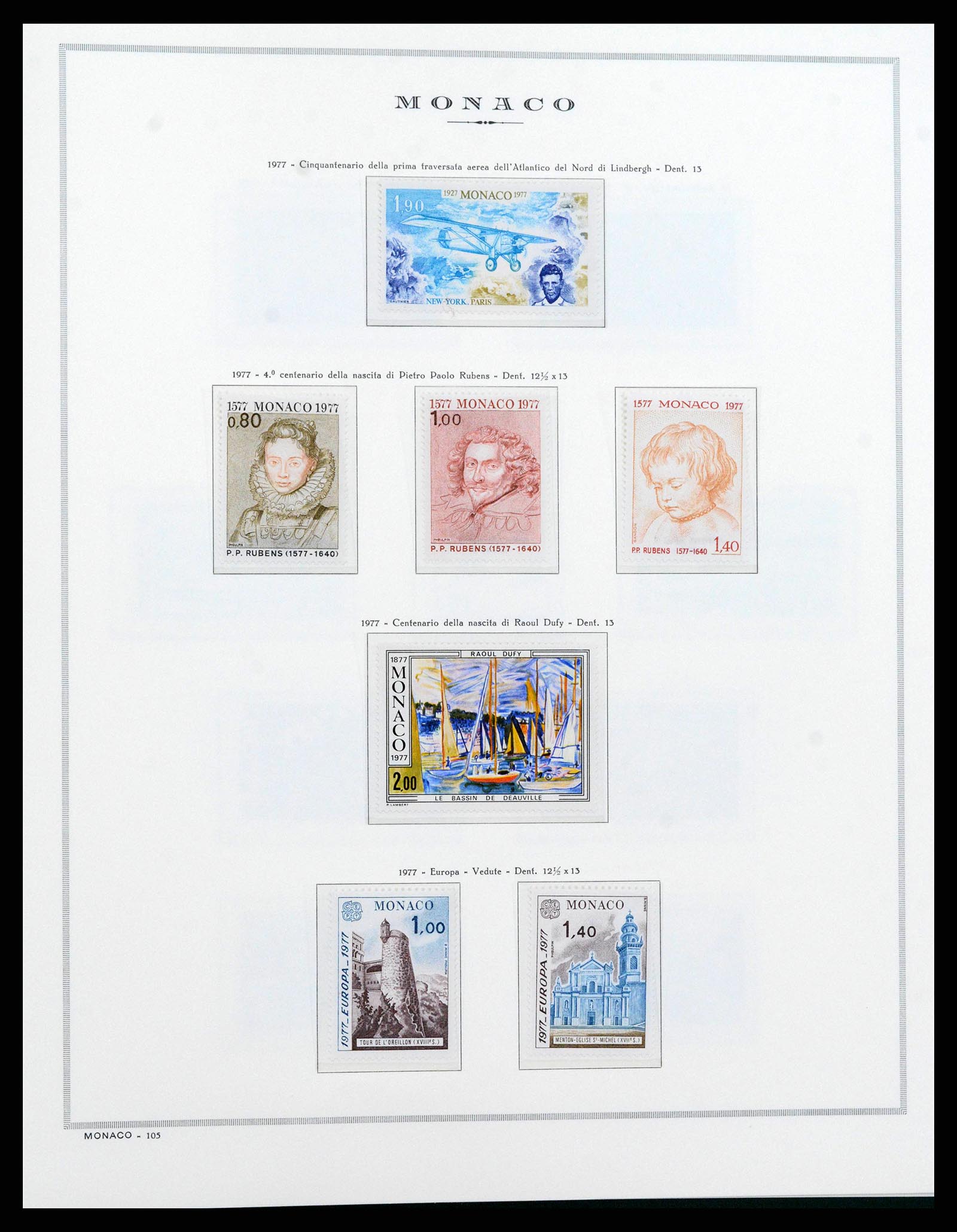38963 0042 - Stamp collection 38963 Monaco 1885-2005.