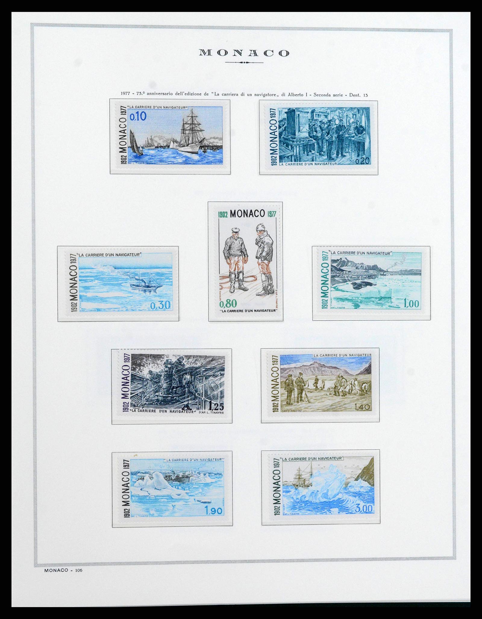 38963 0043 - Stamp collection 38963 Monaco 1885-2005.