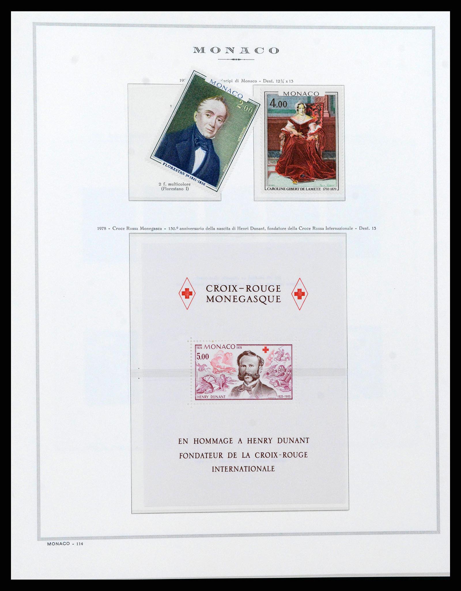 38963 0052 - Stamp collection 38963 Monaco 1885-2005.