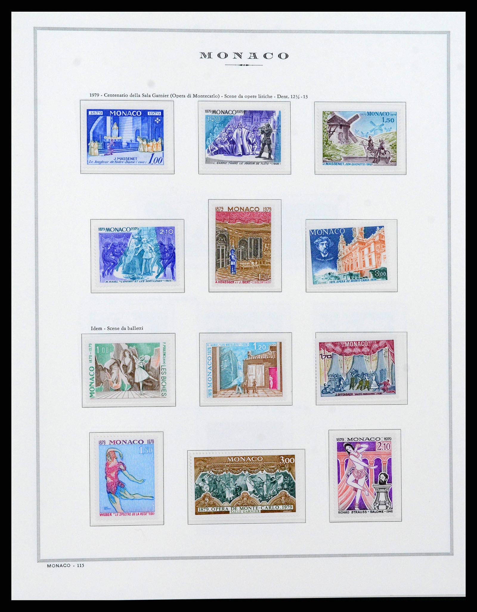 38963 0054 - Stamp collection 38963 Monaco 1885-2005.