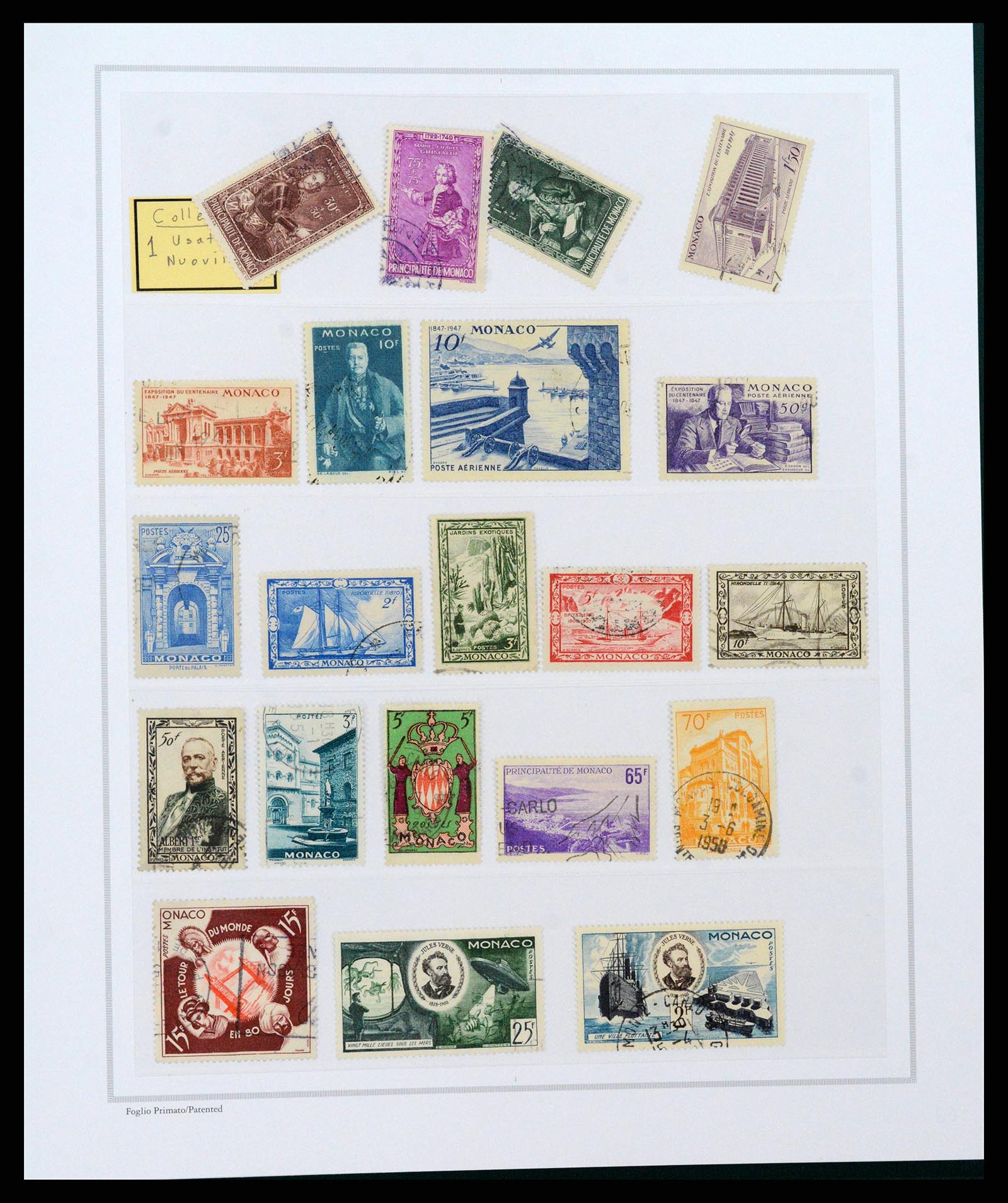 38963 0225 - Postzegelverzameling 38963 Monaco 1885-2005.