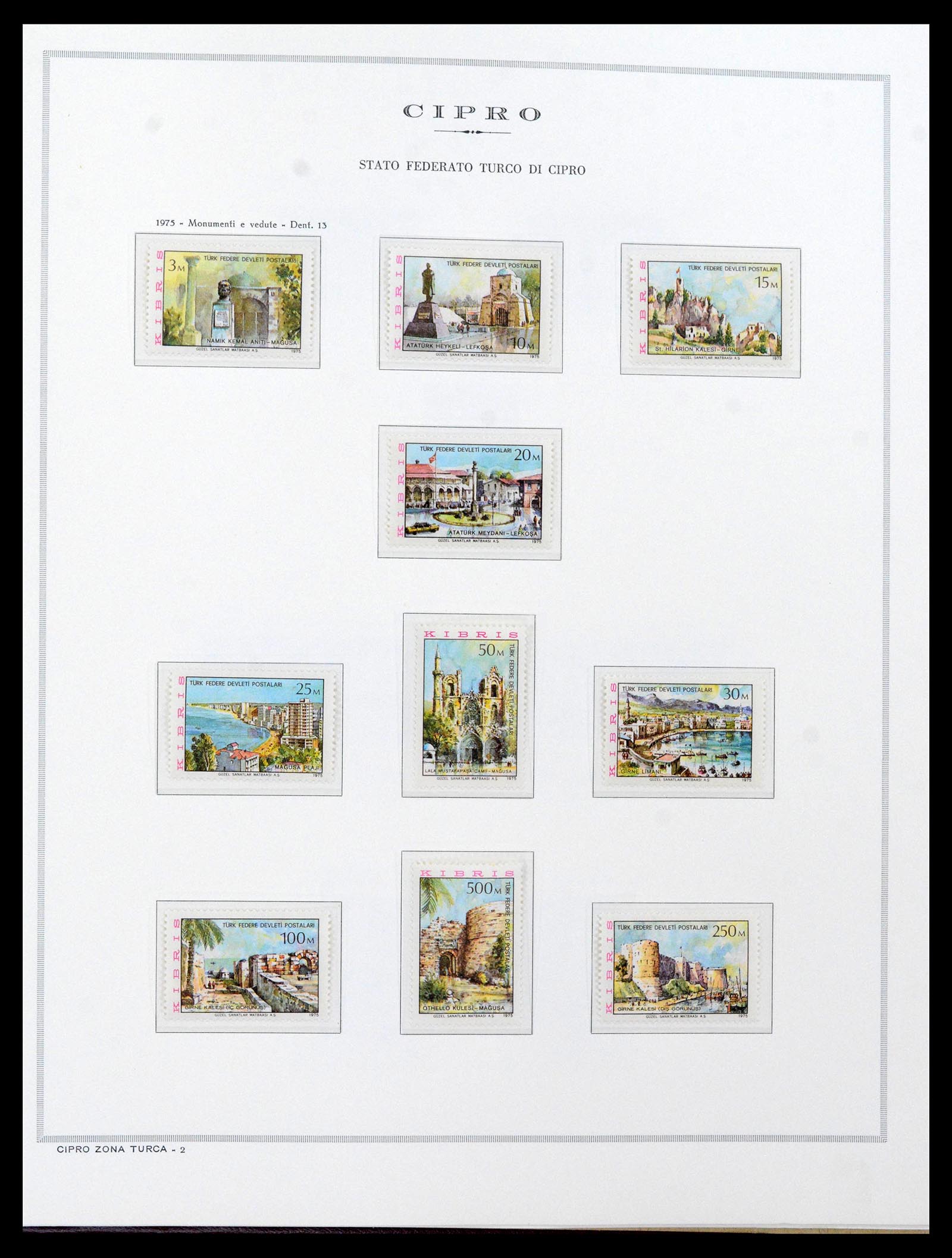 38965 0082 - Postzegelverzameling 38965 Cyprus 1894-1990.