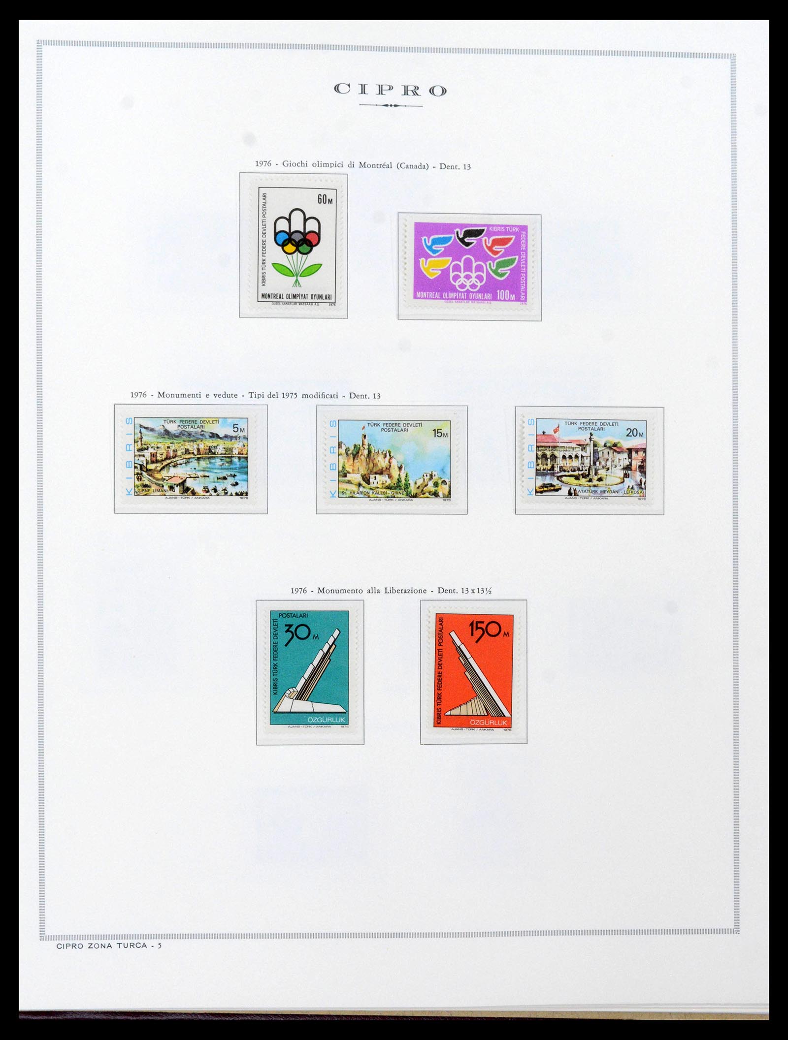 38965 0085 - Postzegelverzameling 38965 Cyprus 1894-1990.