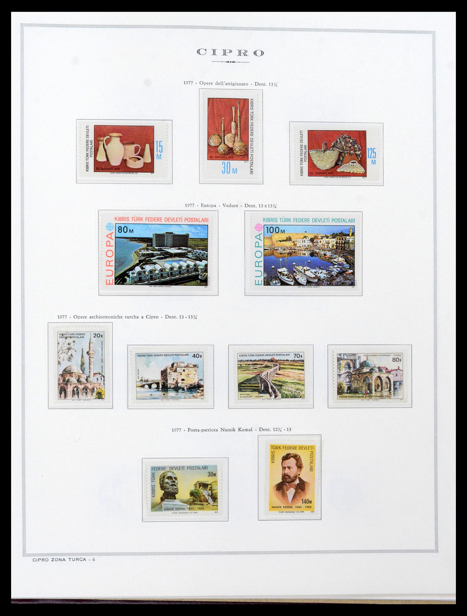 38965 0086 - Postzegelverzameling 38965 Cyprus 1894-1990.