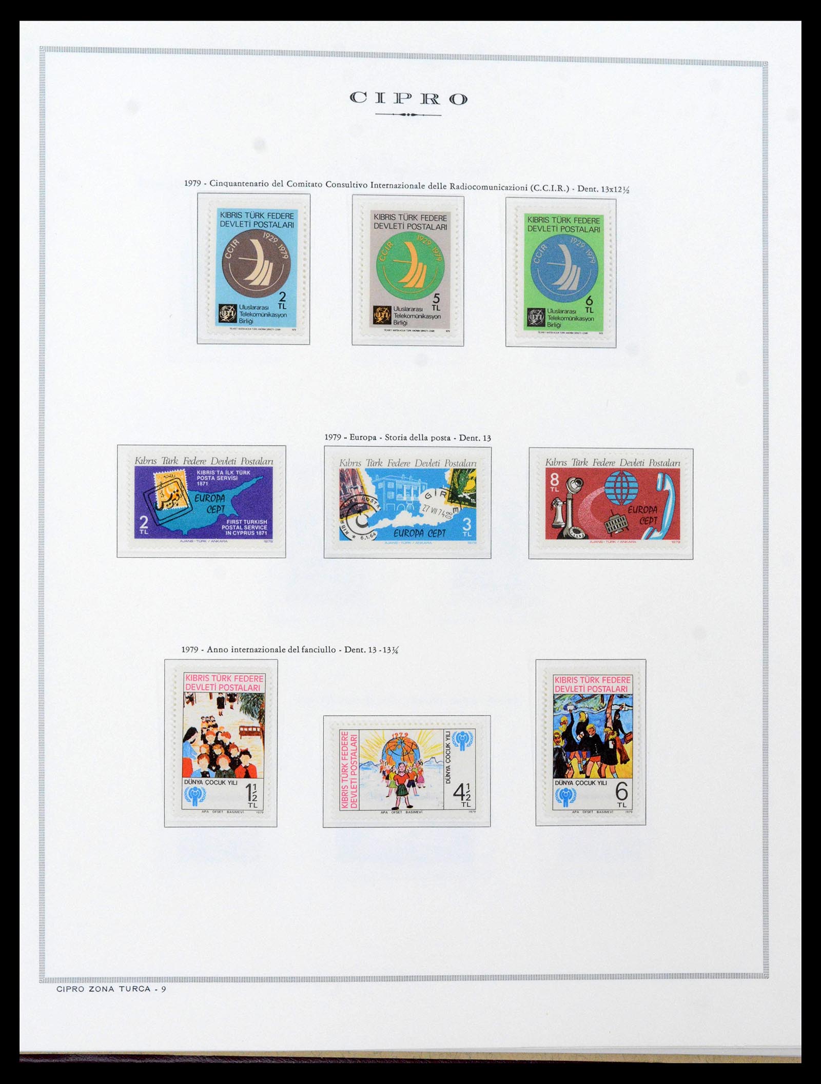 38965 0089 - Postzegelverzameling 38965 Cyprus 1894-1990.