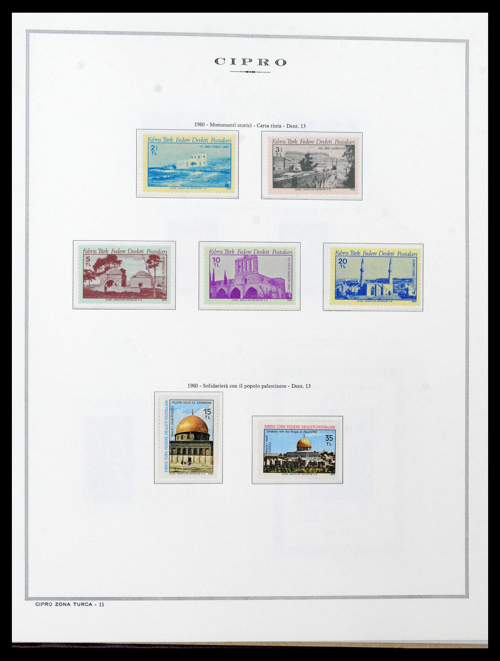 38965 0091 - Postzegelverzameling 38965 Cyprus 1894-1990.