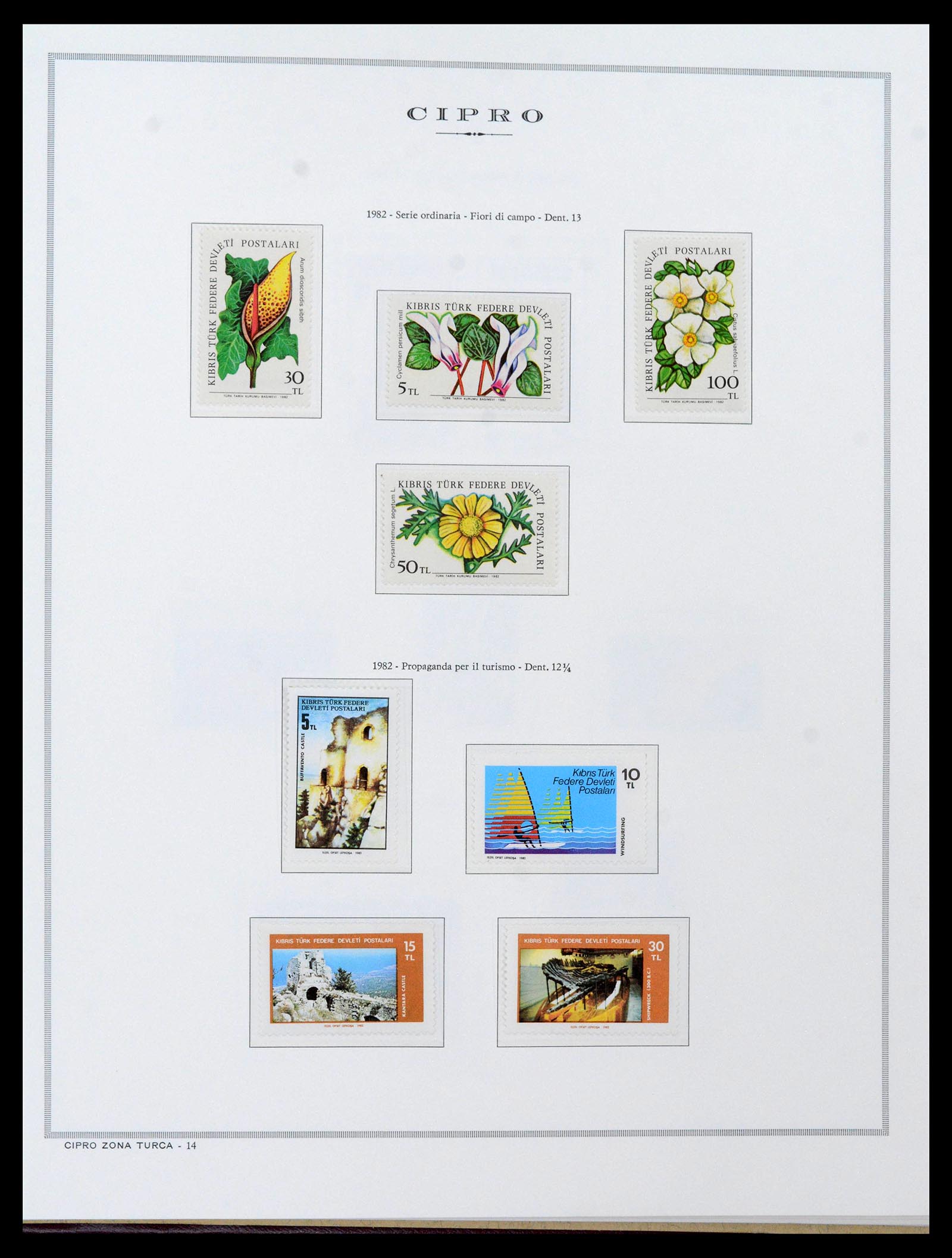 38965 0094 - Postzegelverzameling 38965 Cyprus 1894-1990.