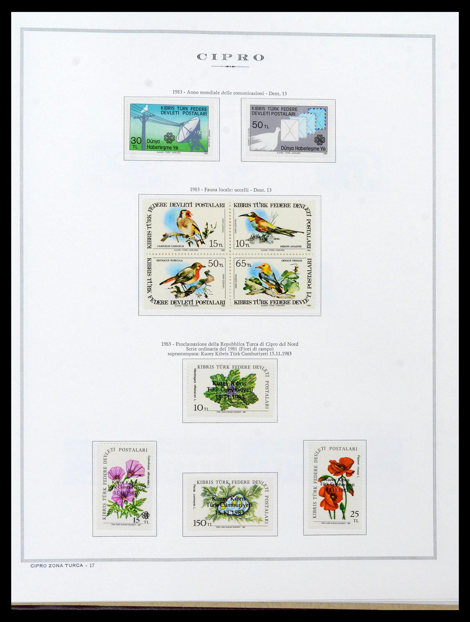 38965 0098 - Postzegelverzameling 38965 Cyprus 1894-1990.