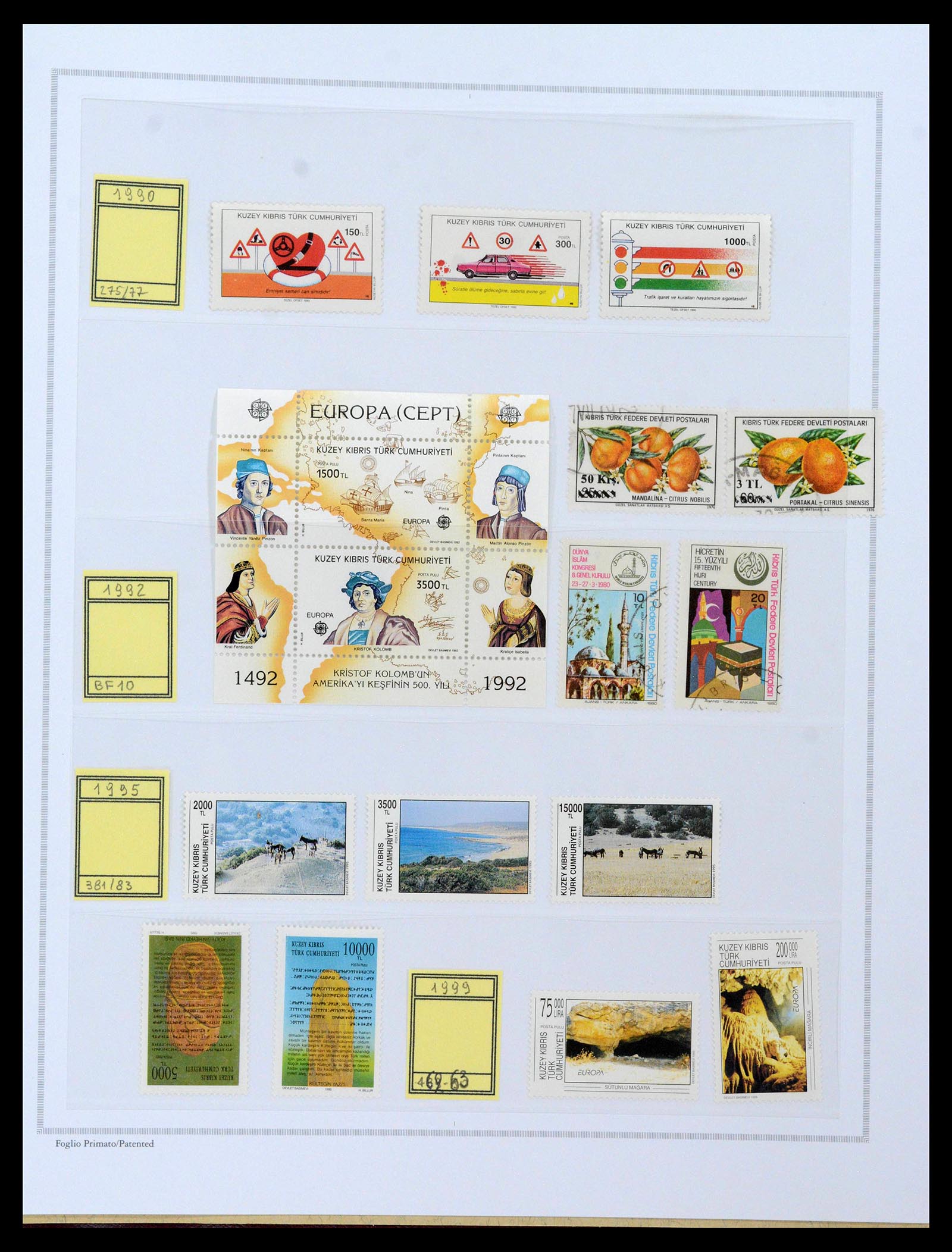 38965 0113 - Stamp collection 38965 Cyprus 1894-1990.