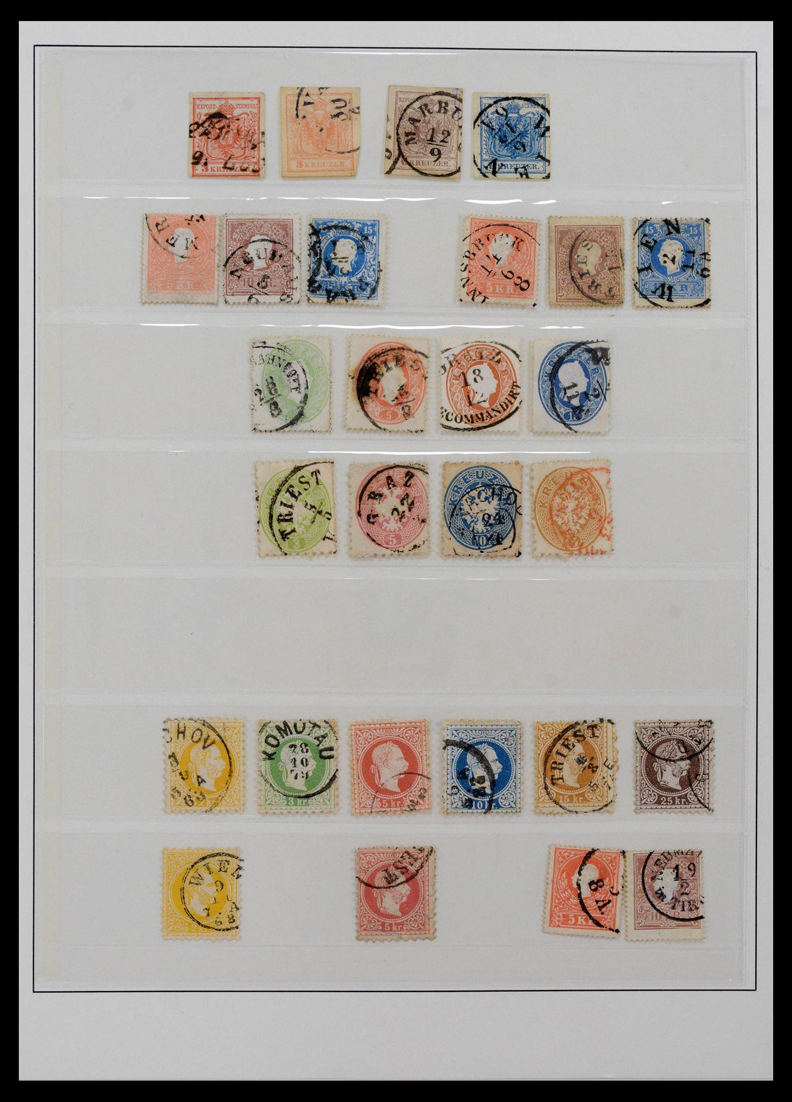 38966 0004 - Stamp collection 38966 Austria 1850-1995.