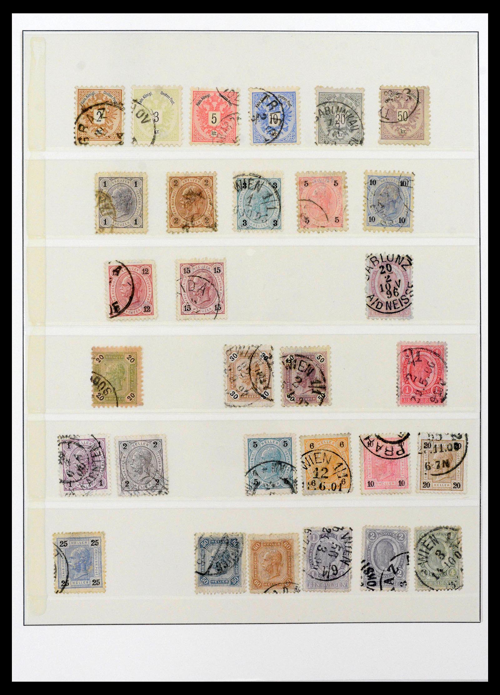 38966 0005 - Postzegelverzameling 38966 Oostenrijk 1850-1995.