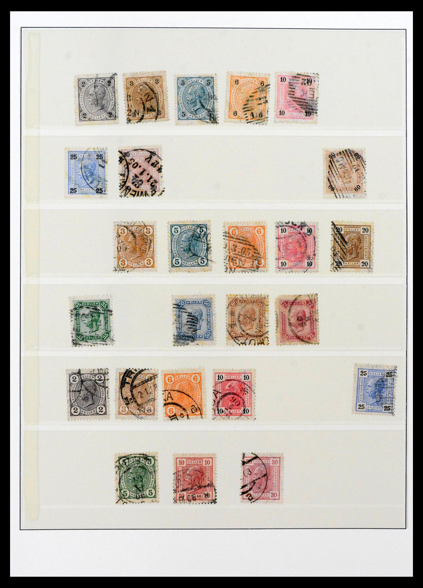 38966 0006 - Postzegelverzameling 38966 Oostenrijk 1850-1995.