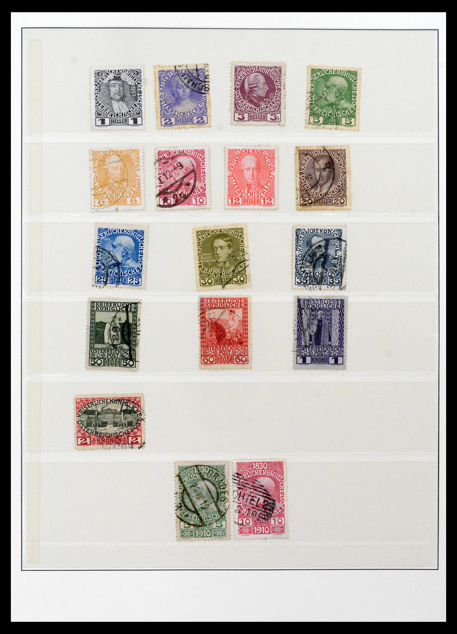38966 0007 - Postzegelverzameling 38966 Oostenrijk 1850-1995.