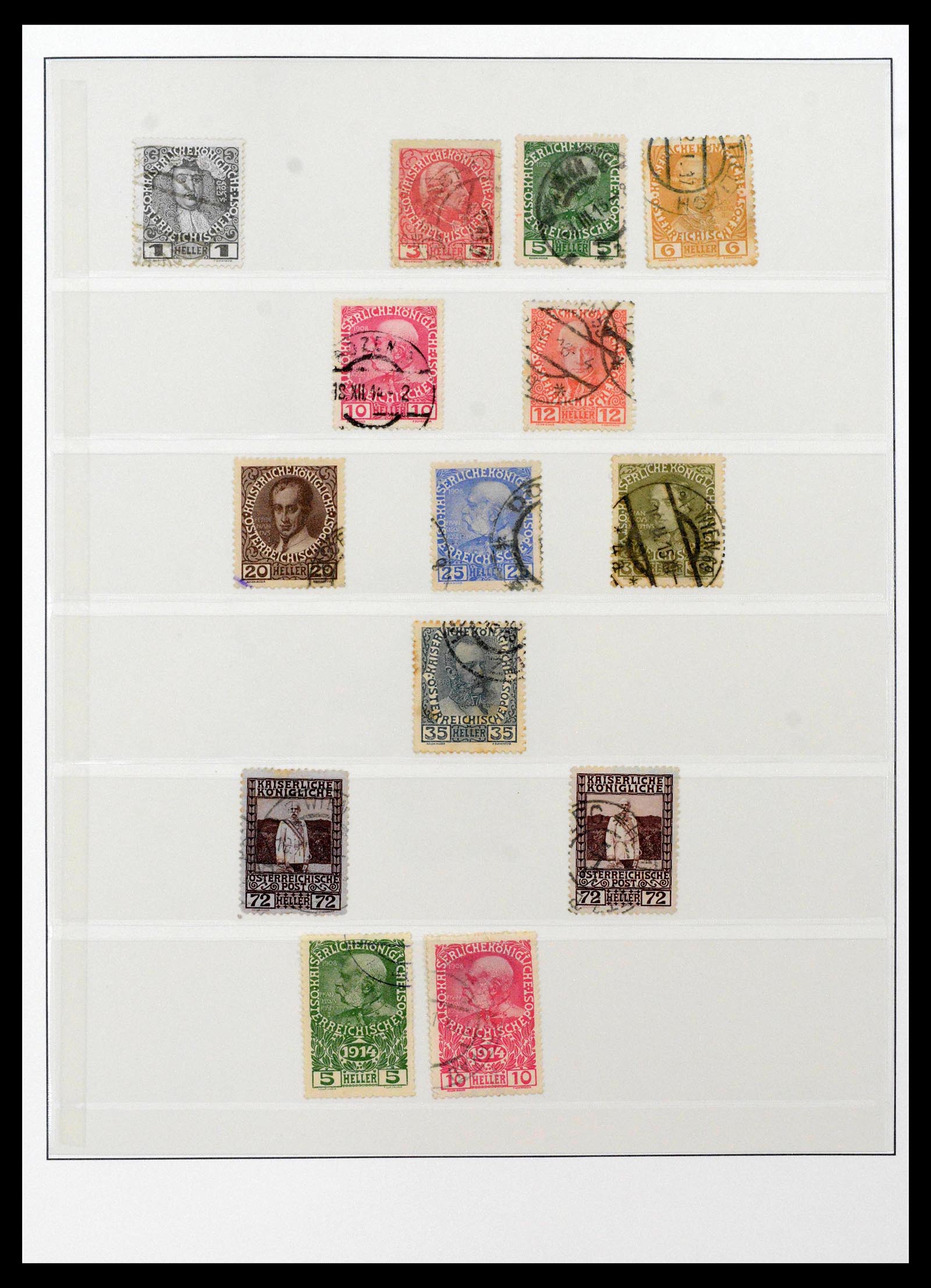 38966 0008 - Stamp collection 38966 Austria 1850-1995.
