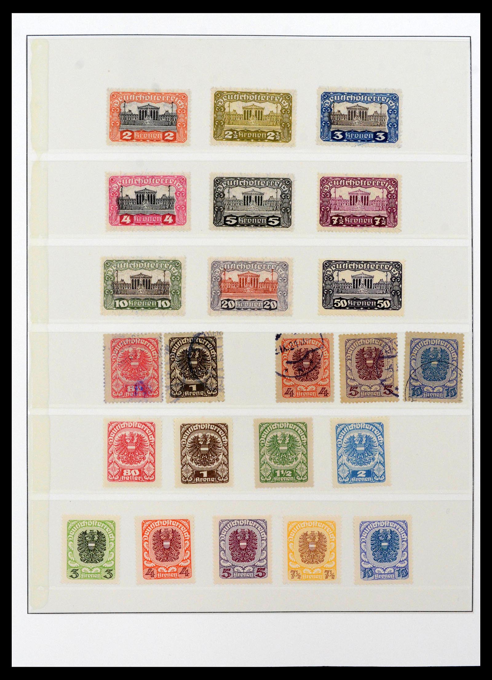38966 0012 - Postzegelverzameling 38966 Oostenrijk 1850-1995.