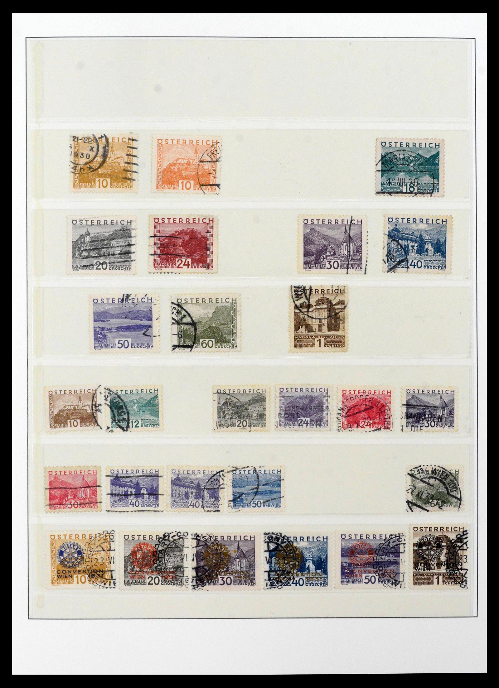 38966 0017 - Stamp collection 38966 Austria 1850-1995.