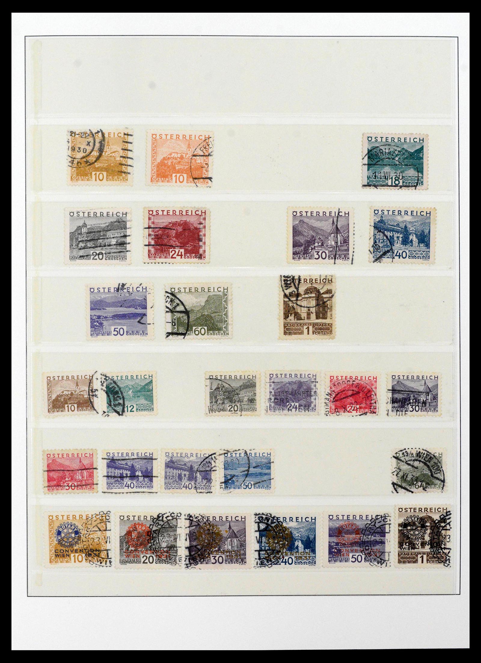 38966 0017 - Postzegelverzameling 38966 Oostenrijk 1850-1995.