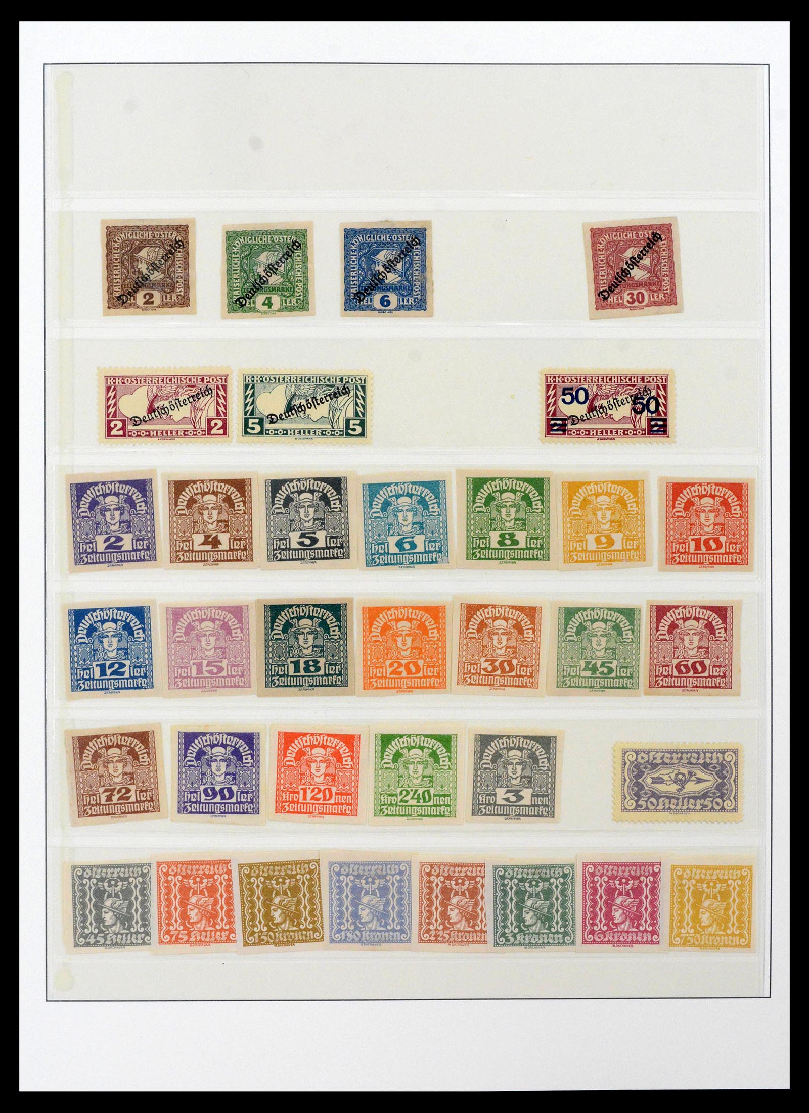 38966 0021 - Stamp collection 38966 Austria 1850-1995.