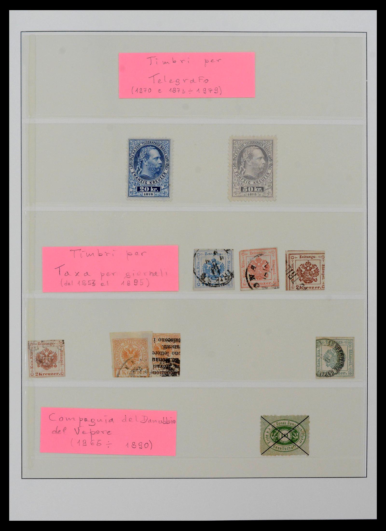 38966 0022 - Stamp collection 38966 Austria 1850-1995.