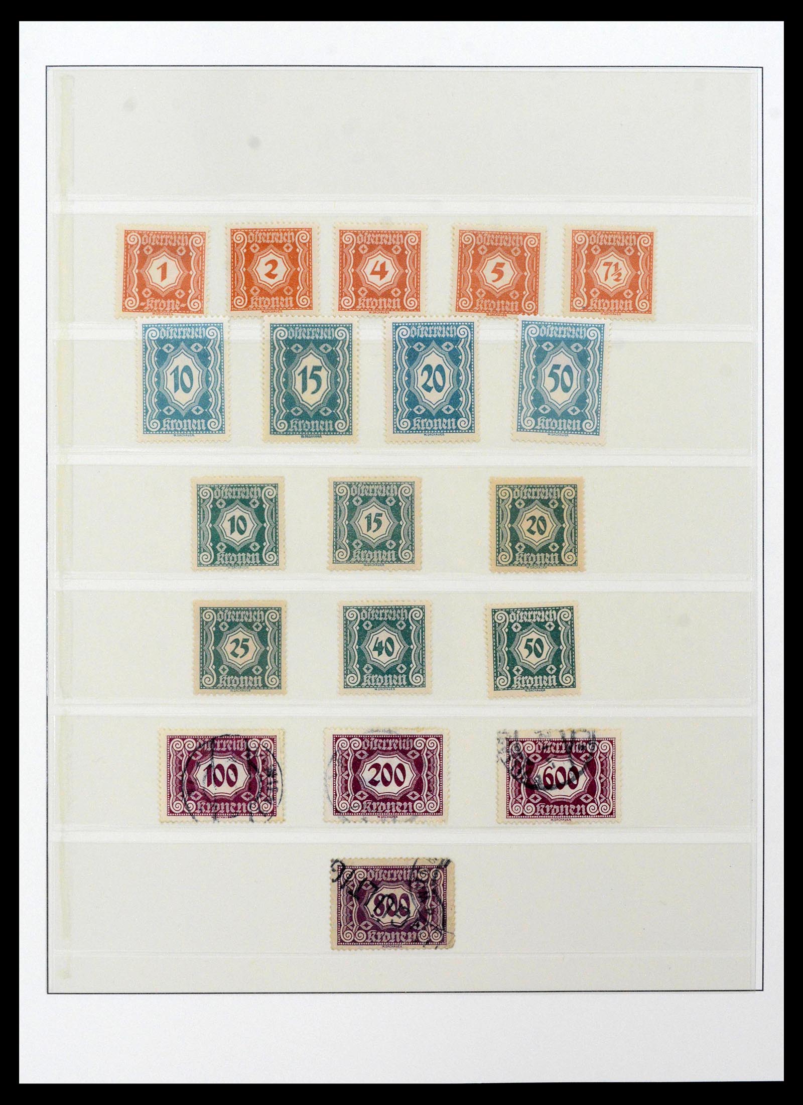 38966 0025 - Stamp collection 38966 Austria 1850-1995.