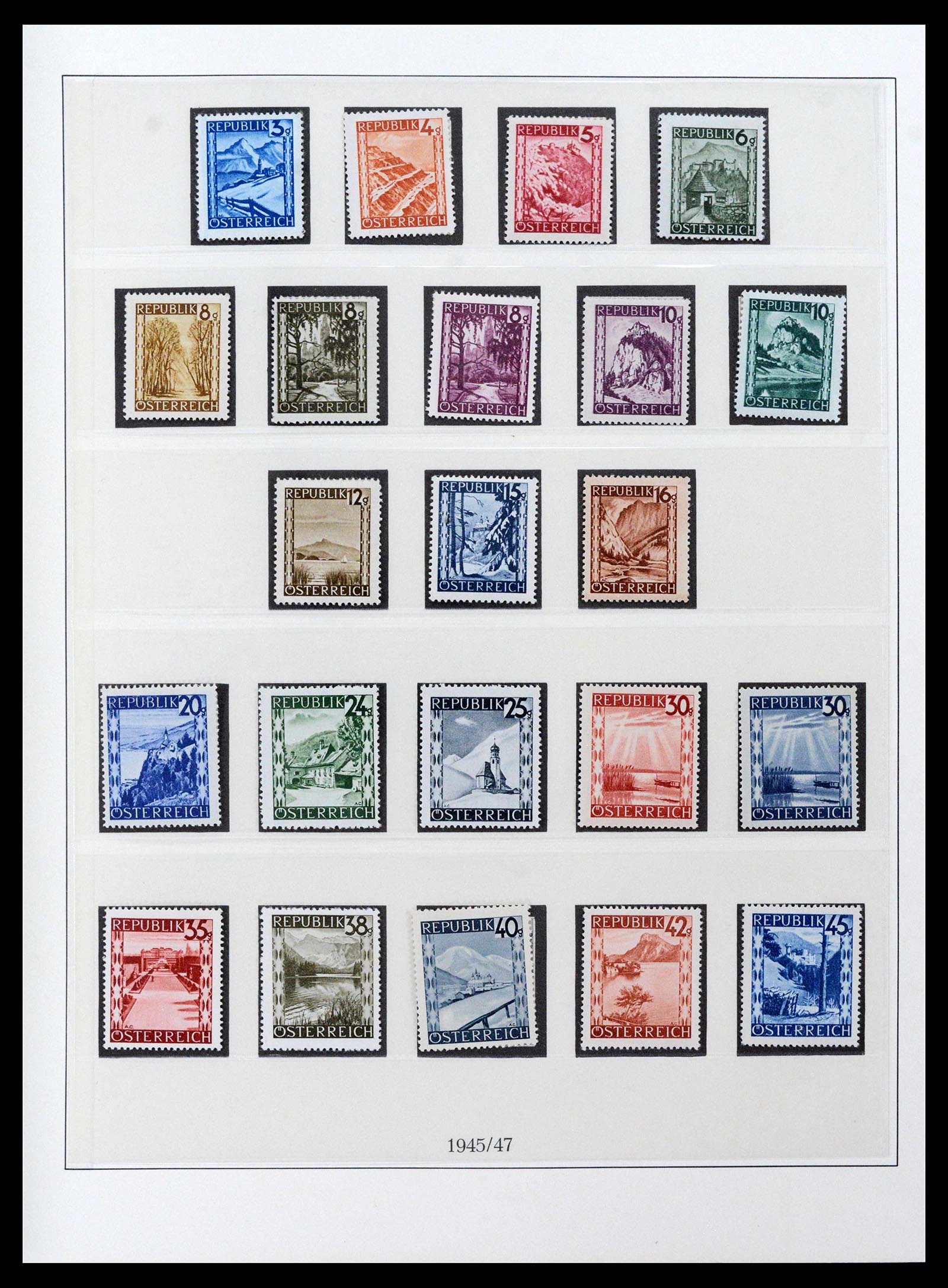 38966 0034 - Stamp collection 38966 Austria 1850-1995.