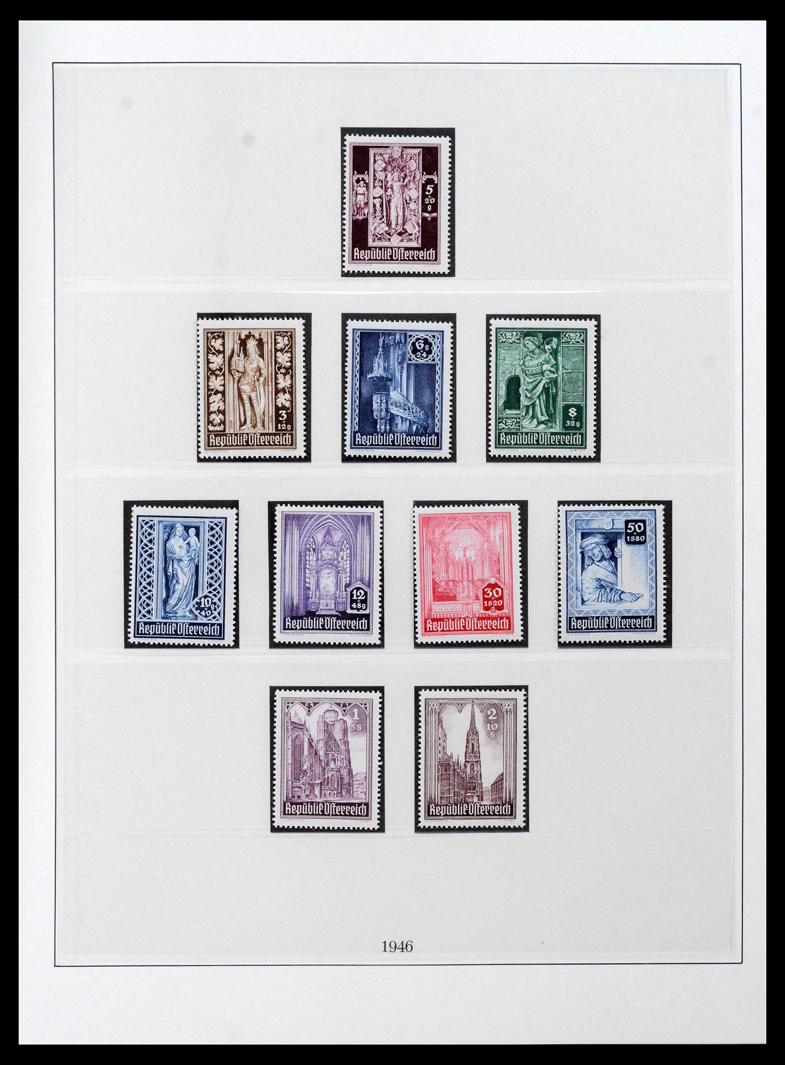 38966 0037 - Stamp collection 38966 Austria 1850-1995.