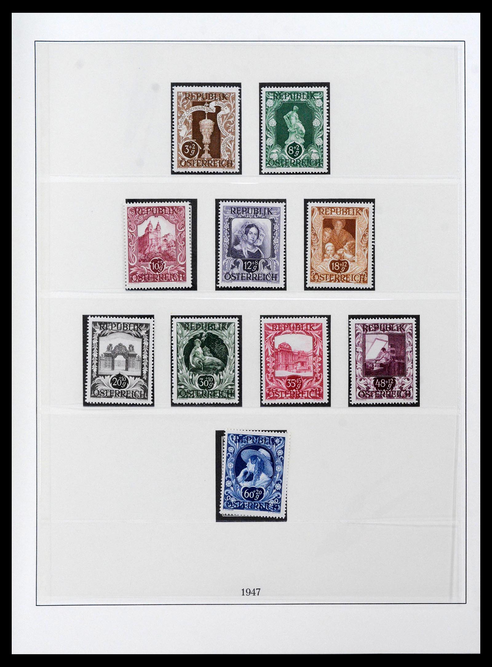 38966 0039 - Stamp collection 38966 Austria 1850-1995.