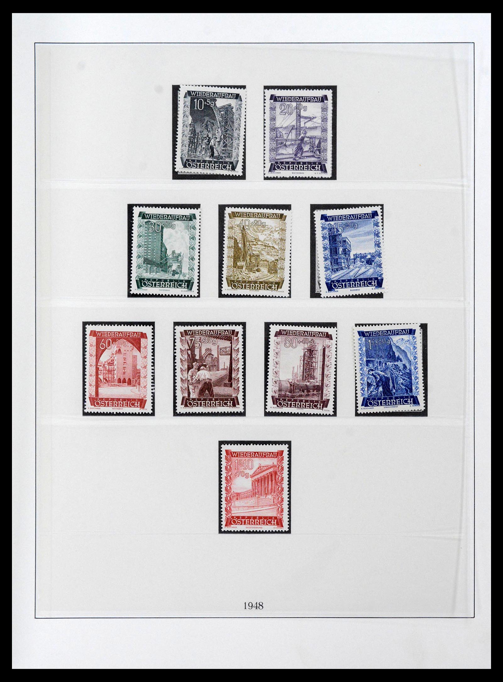 38966 0042 - Stamp collection 38966 Austria 1850-1995.
