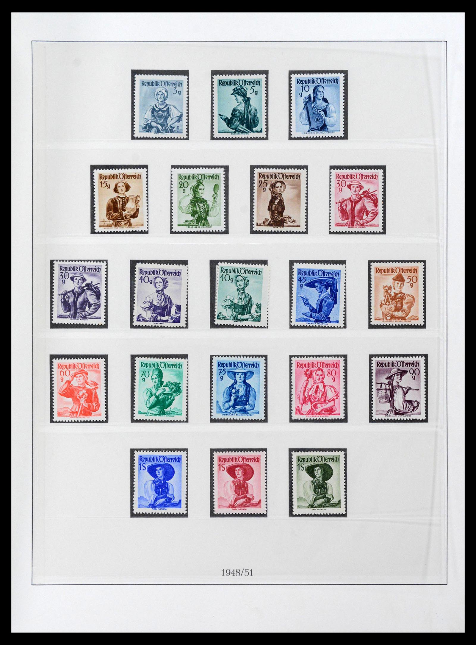 38966 0045 - Stamp collection 38966 Austria 1850-1995.