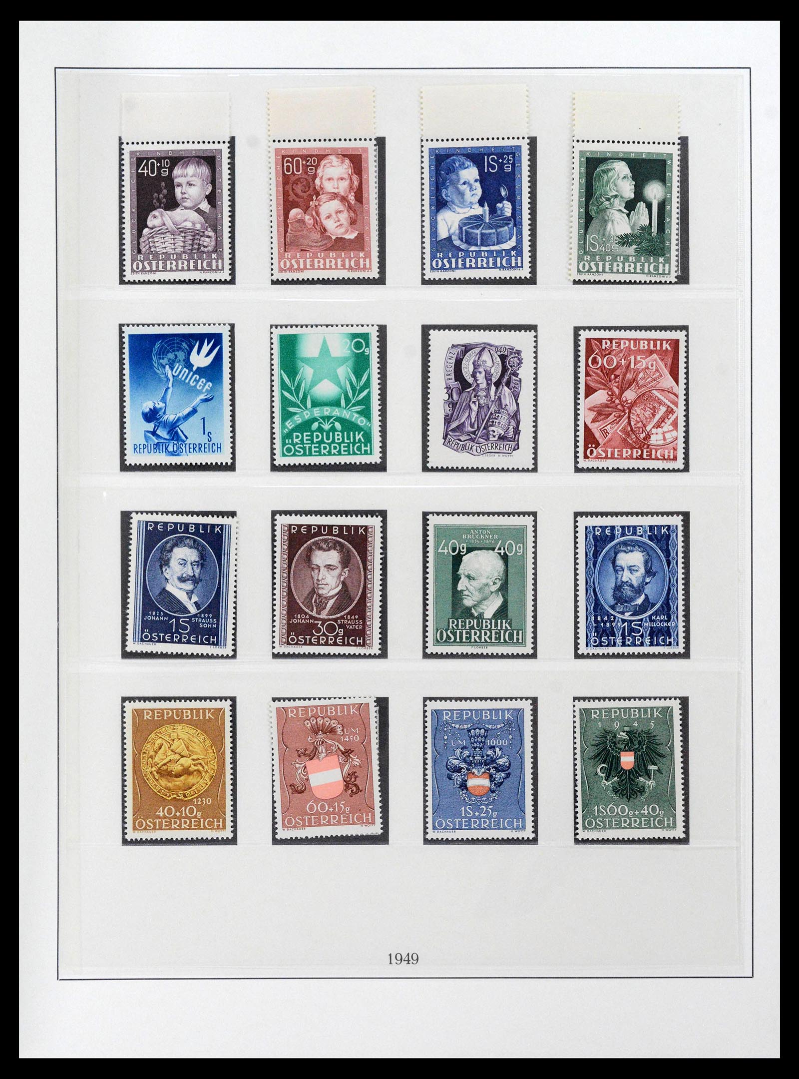 38966 0047 - Postzegelverzameling 38966 Oostenrijk 1850-1995.