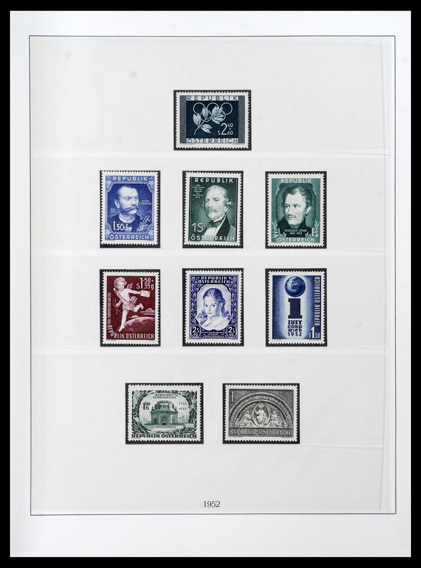 38966 0050 - Postzegelverzameling 38966 Oostenrijk 1850-1995.