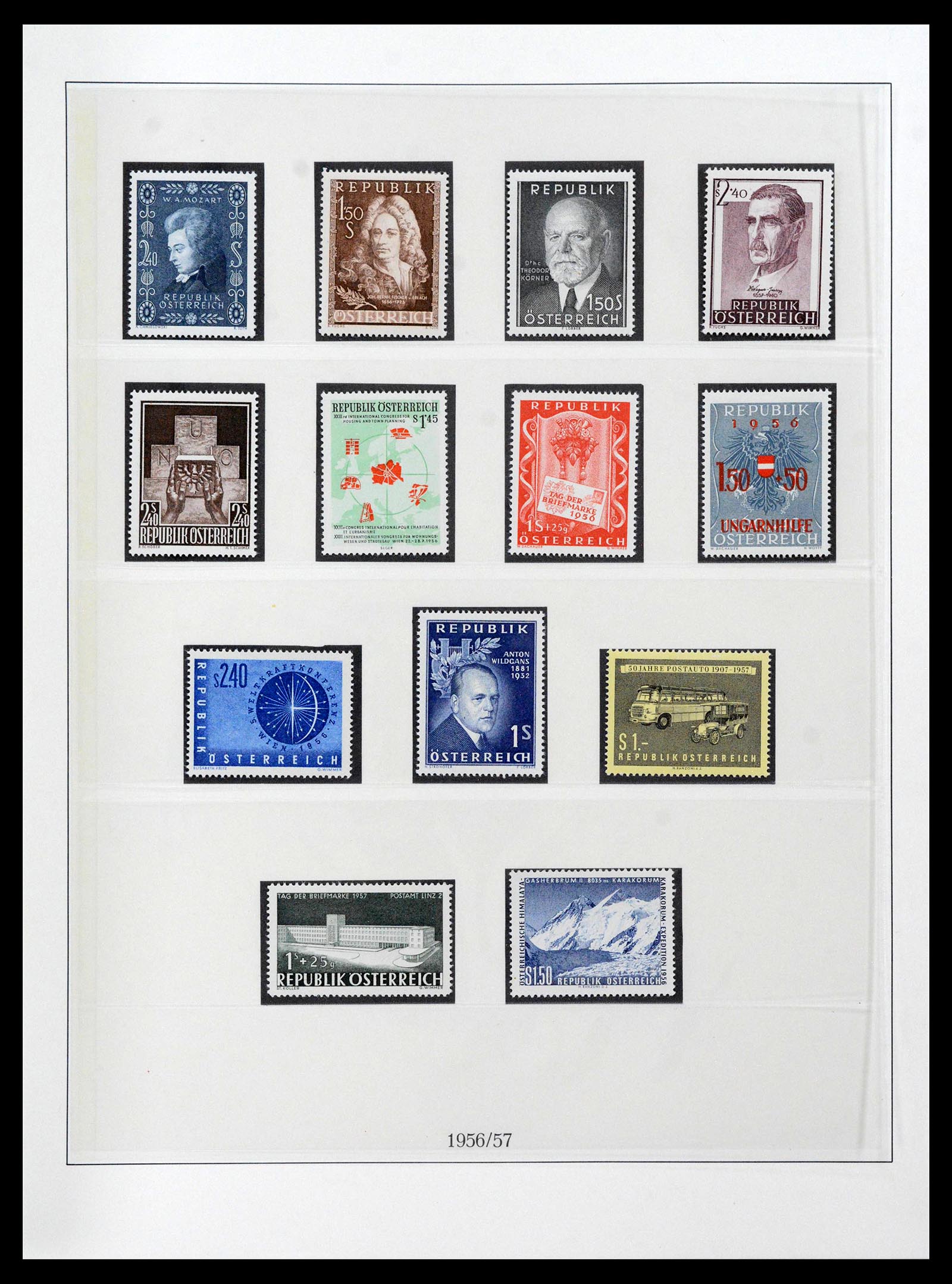 38966 0054 - Postzegelverzameling 38966 Oostenrijk 1850-1995.