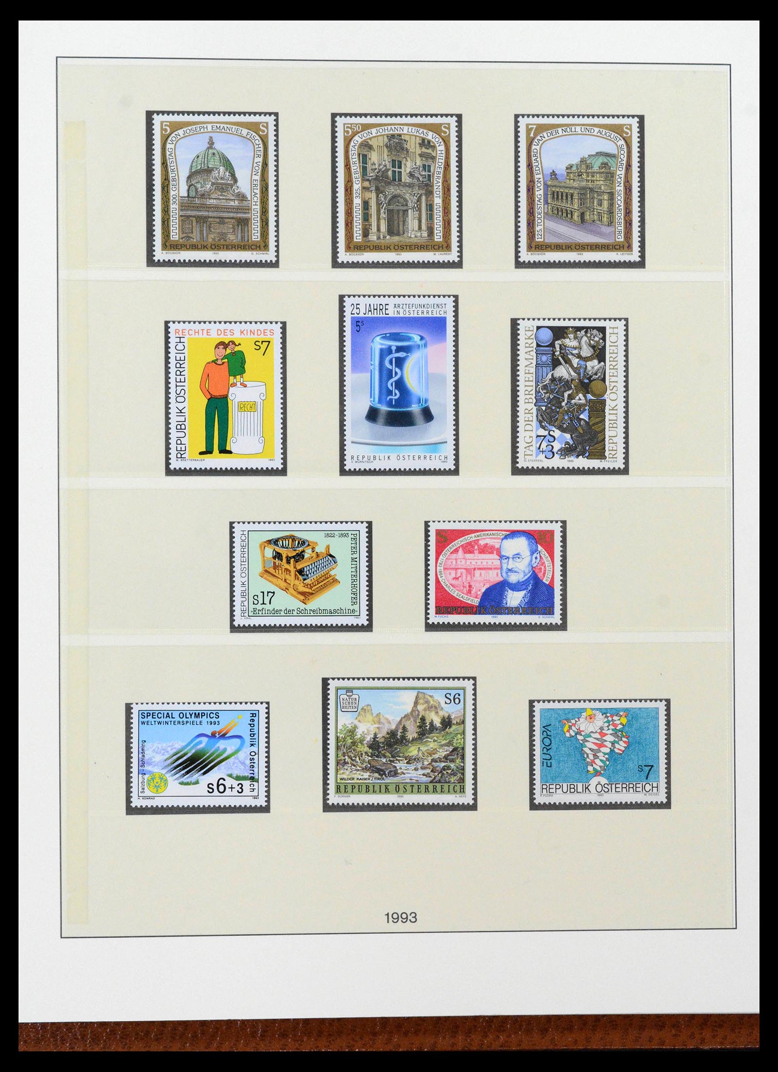 38966 0166 - Stamp collection 38966 Austria 1850-1995.
