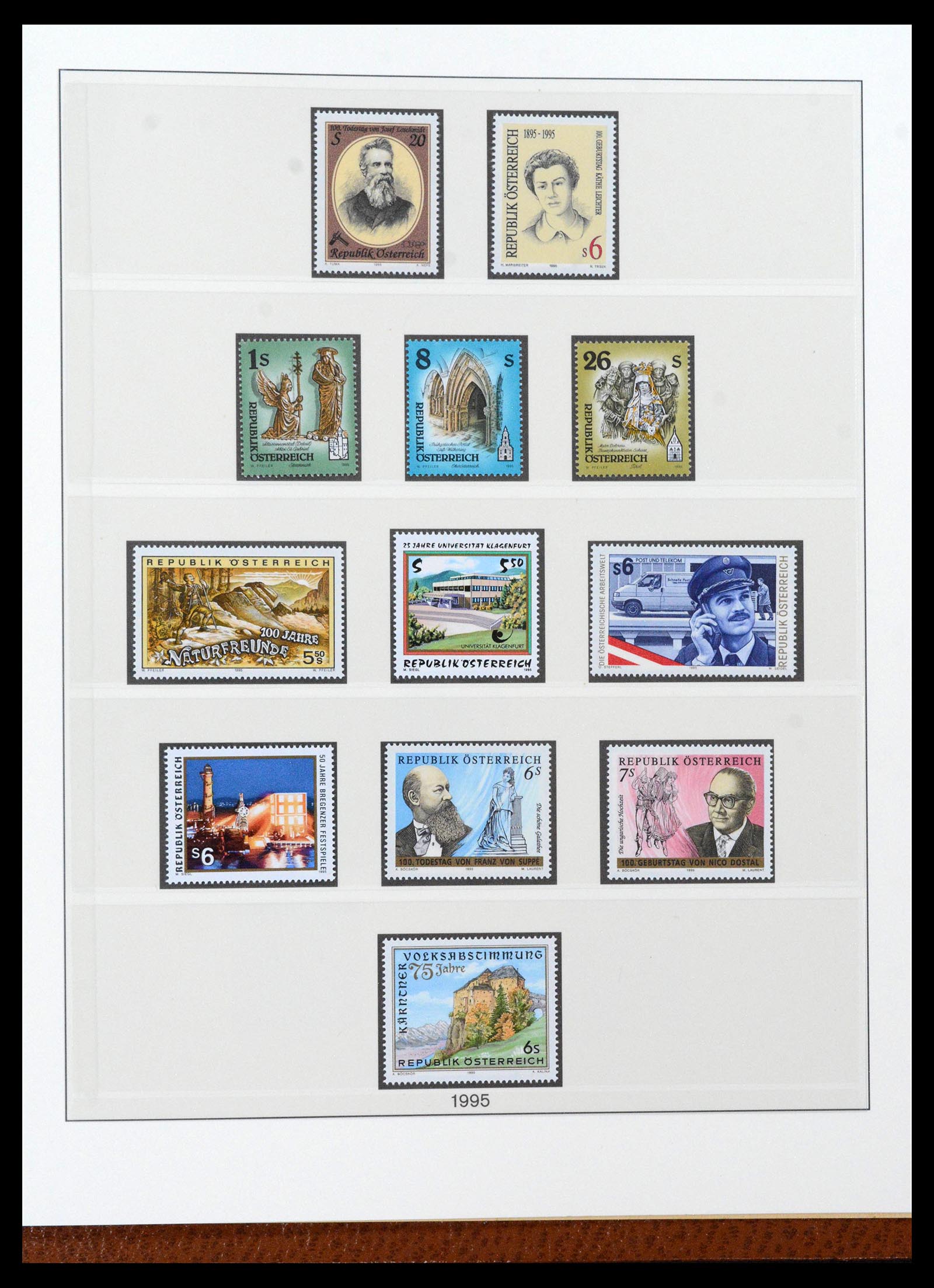 38966 0174 - Stamp collection 38966 Austria 1850-1995.