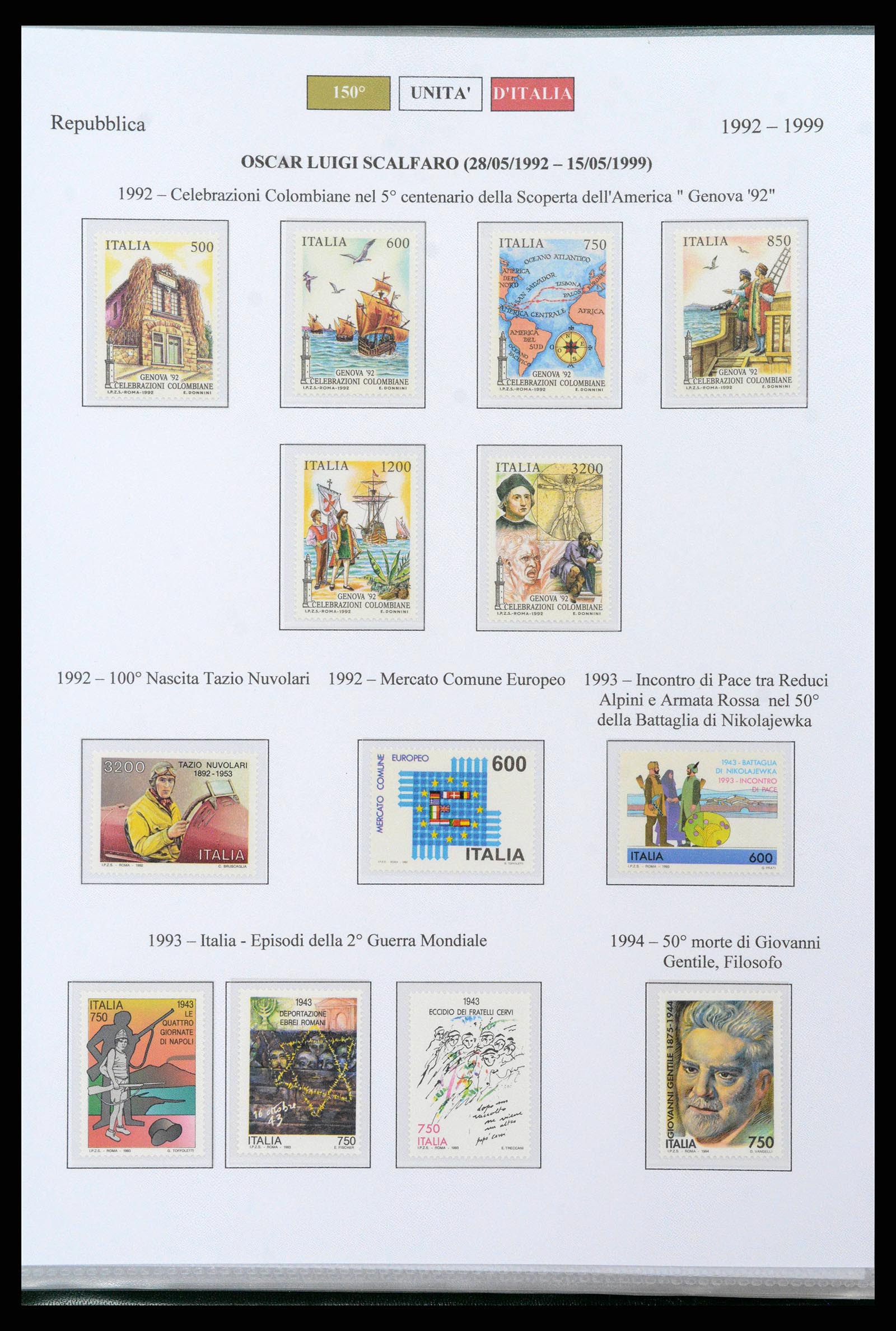 38967 0049 - Postzegelverzameling 38967 Italië/gebieden/koloniën 1861-2011.