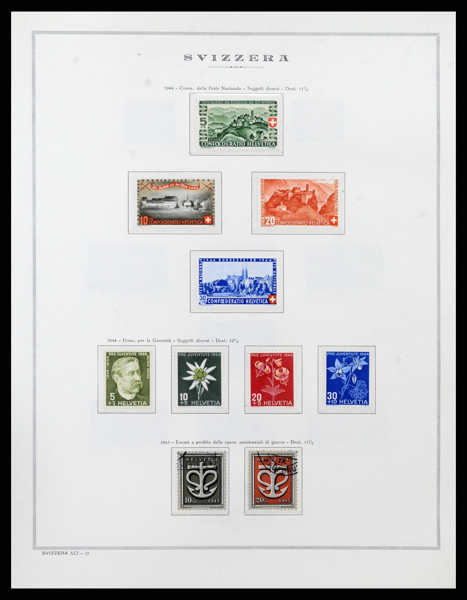 38968 0023 - Stamp collection 38968 Switzerland 1852-2020.
