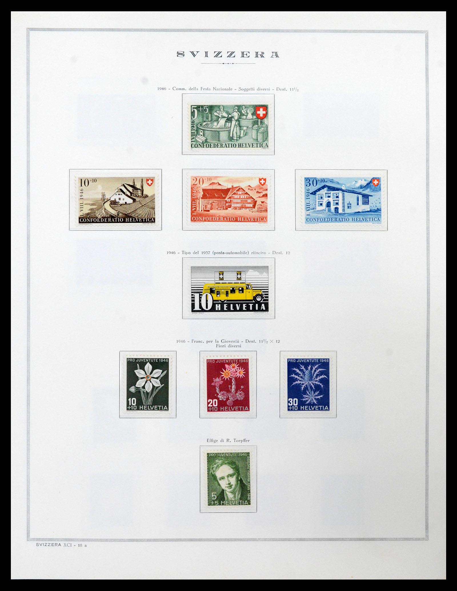 38968 0026 - Stamp collection 38968 Switzerland 1852-2020.