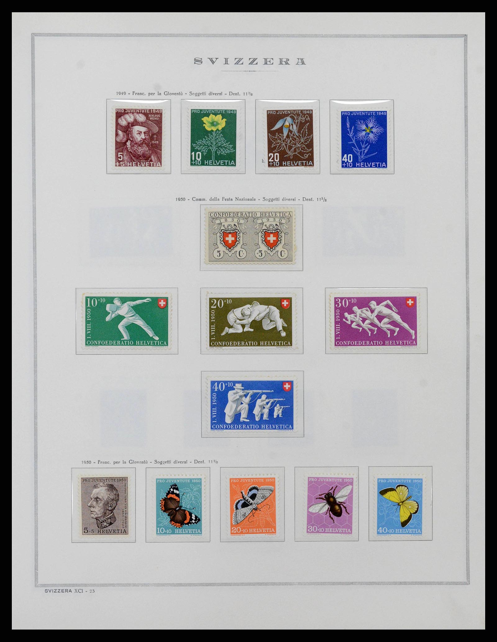 38968 0031 - Stamp collection 38968 Switzerland 1852-2020.