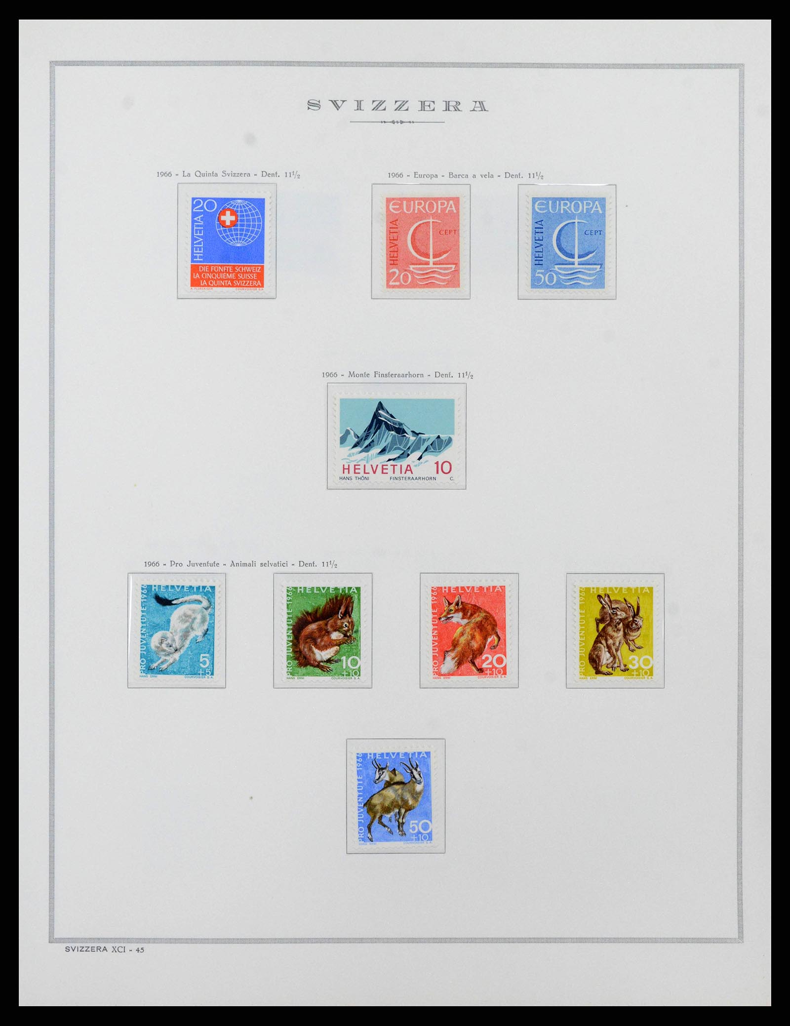 38968 0053 - Stamp collection 38968 Switzerland 1852-2020.