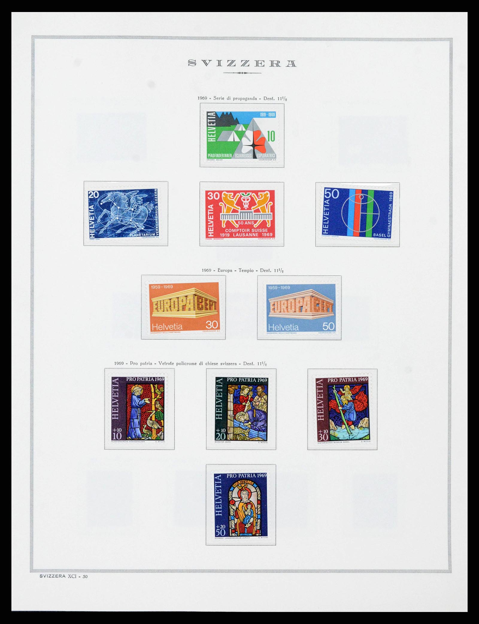 38968 0058 - Stamp collection 38968 Switzerland 1852-2020.