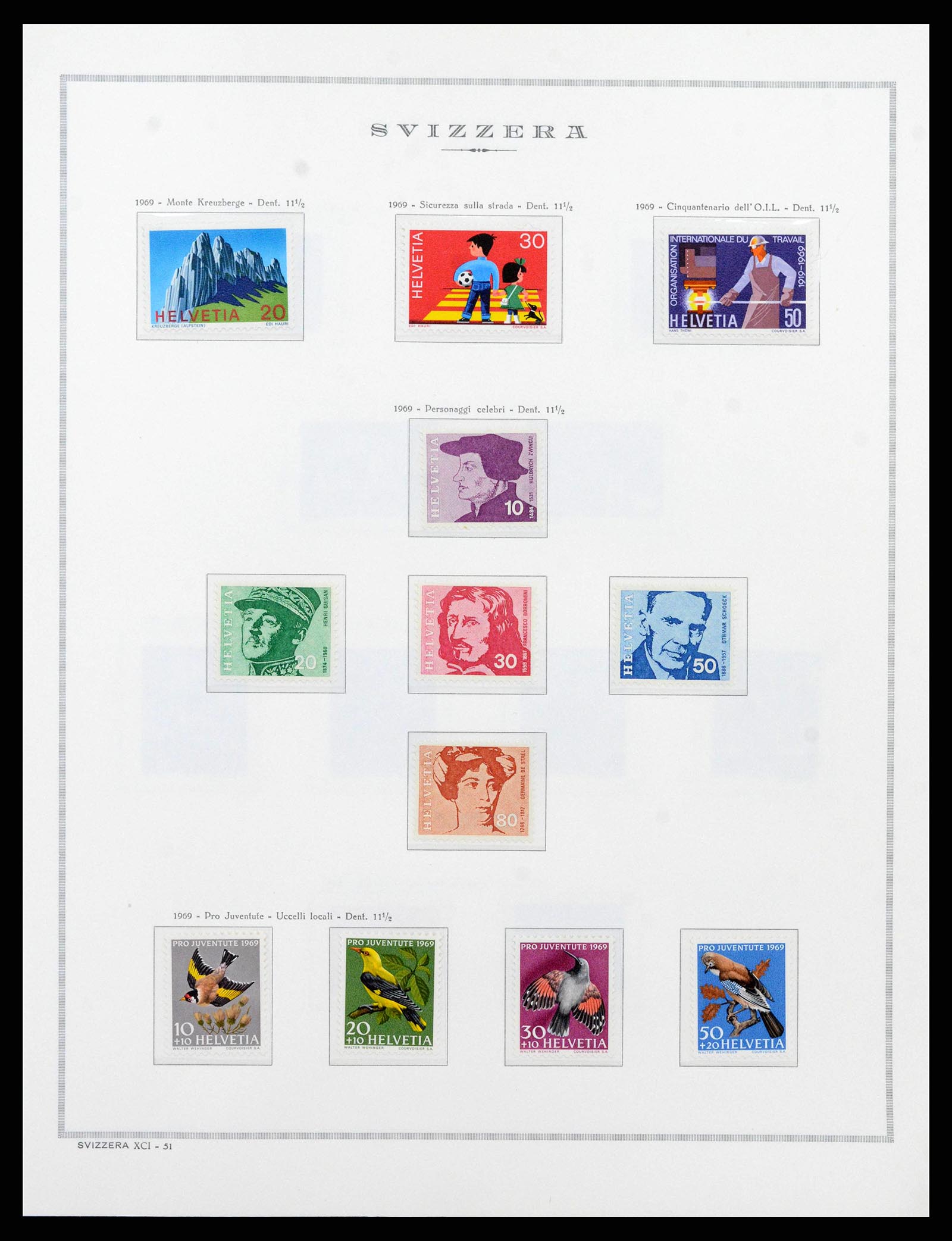 38968 0059 - Stamp collection 38968 Switzerland 1852-2020.
