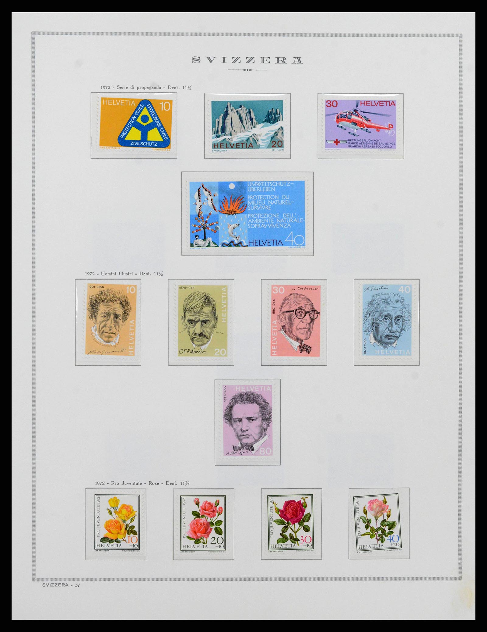 38968 0066 - Stamp collection 38968 Switzerland 1852-2020.