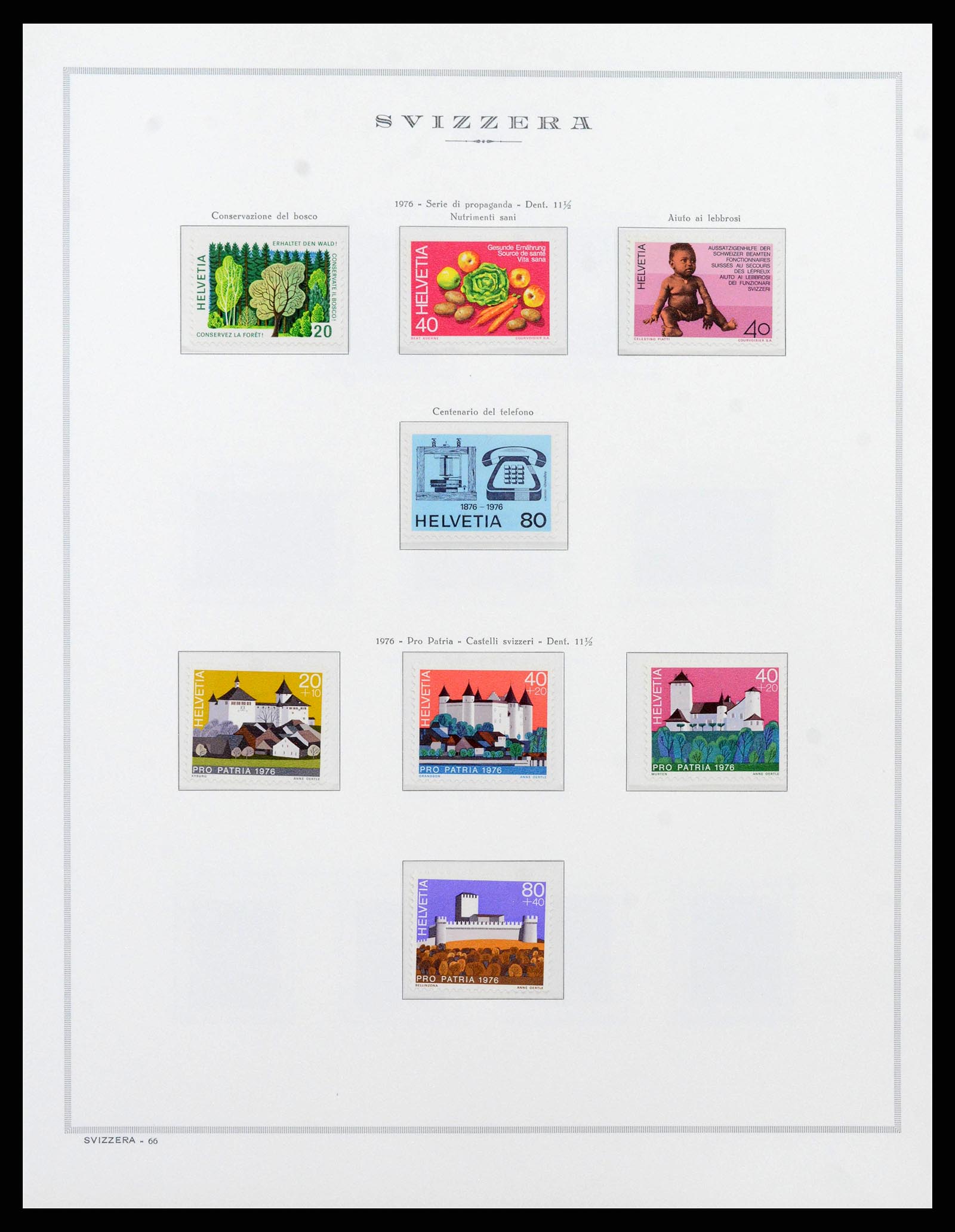 38968 0076 - Stamp collection 38968 Switzerland 1852-2020.