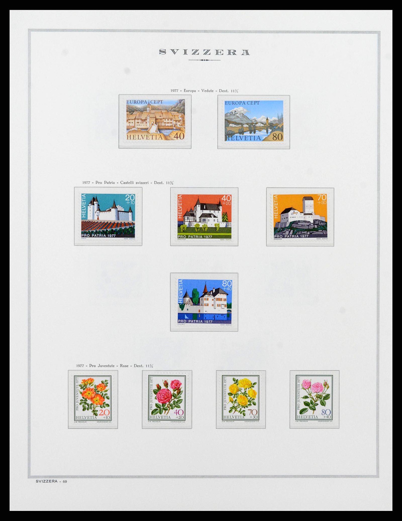 38968 0079 - Stamp collection 38968 Switzerland 1852-2020.