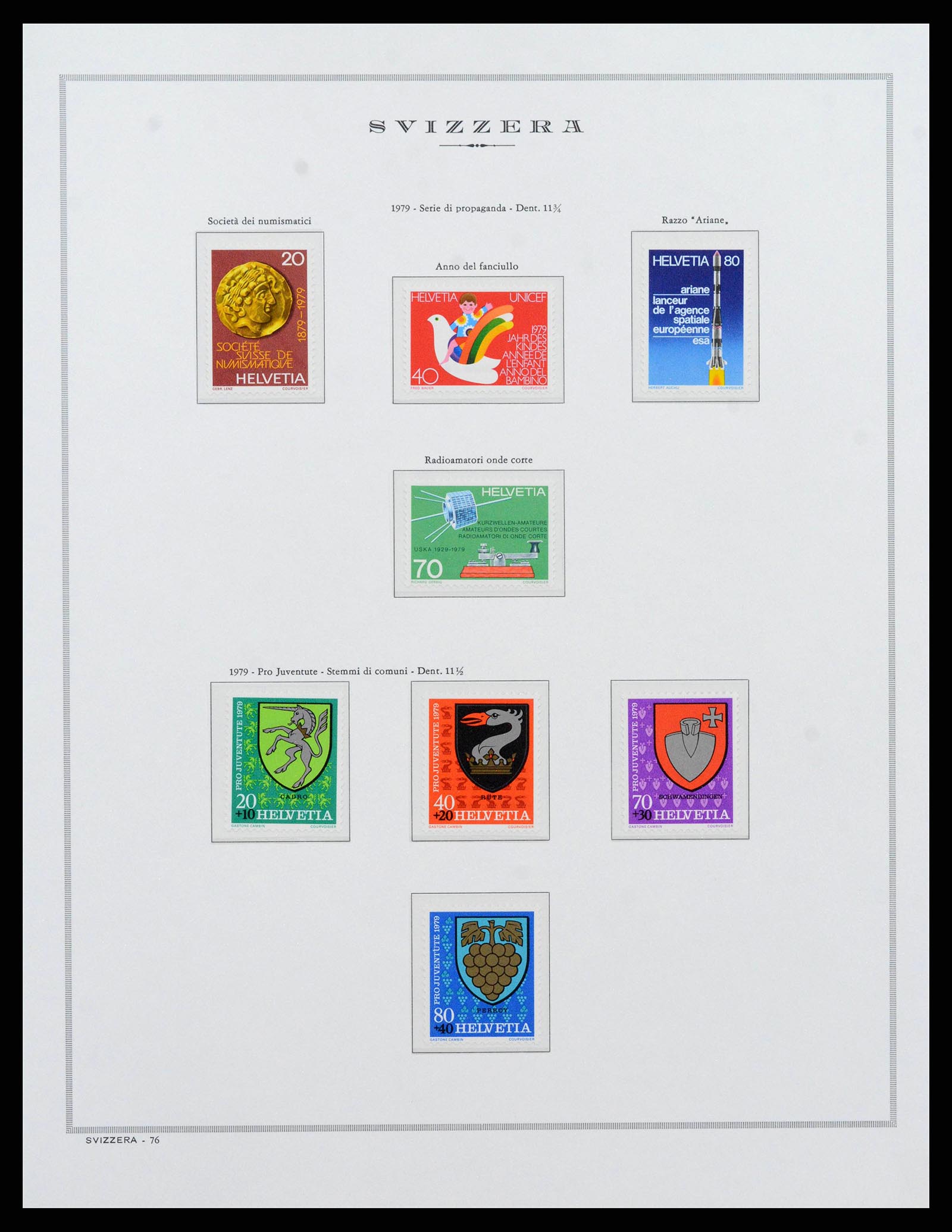 38968 0086 - Stamp collection 38968 Switzerland 1852-2020.