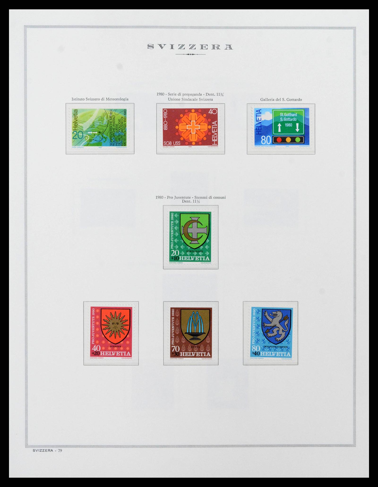 38968 0089 - Stamp collection 38968 Switzerland 1852-2020.