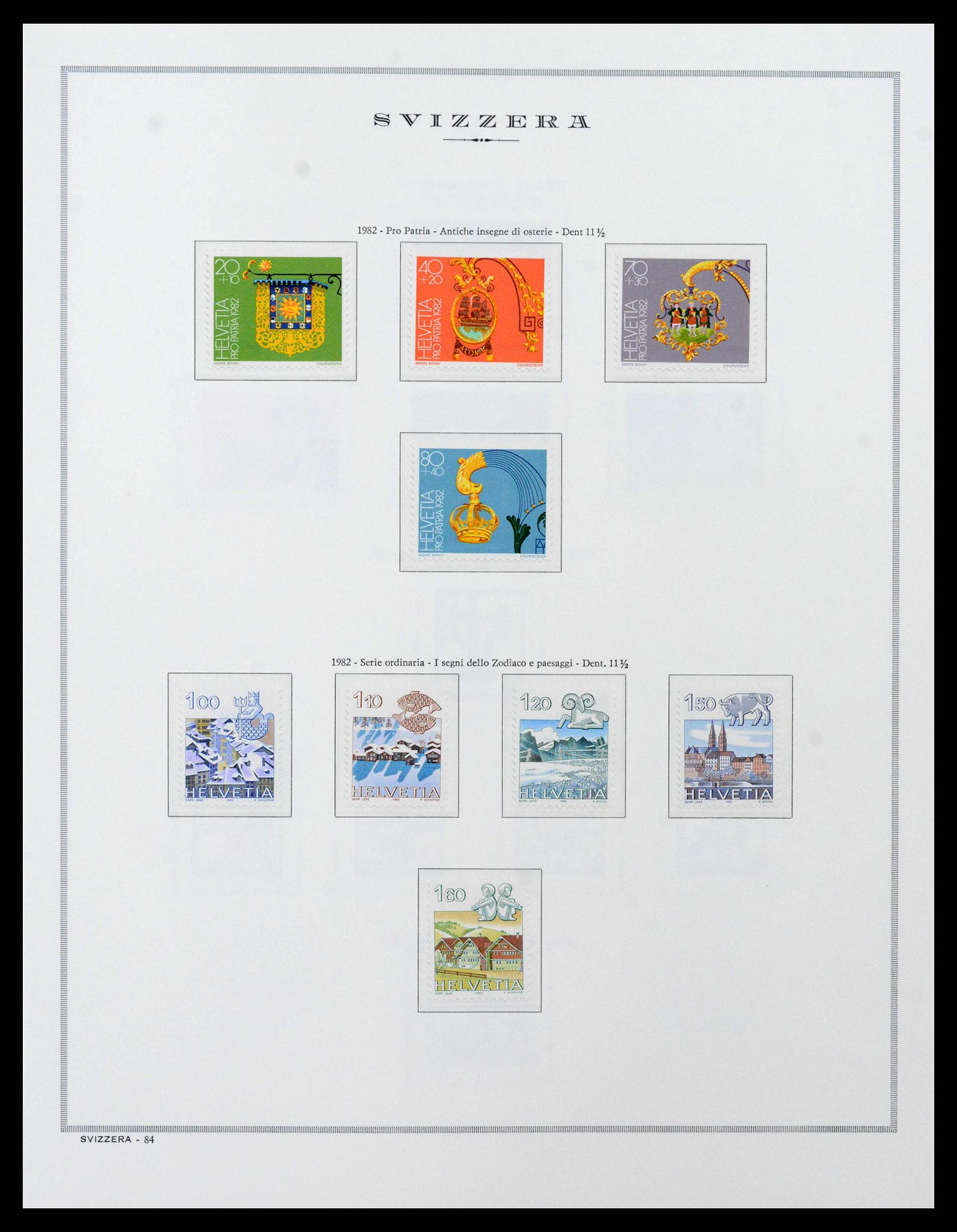 38968 0095 - Stamp collection 38968 Switzerland 1852-2020.