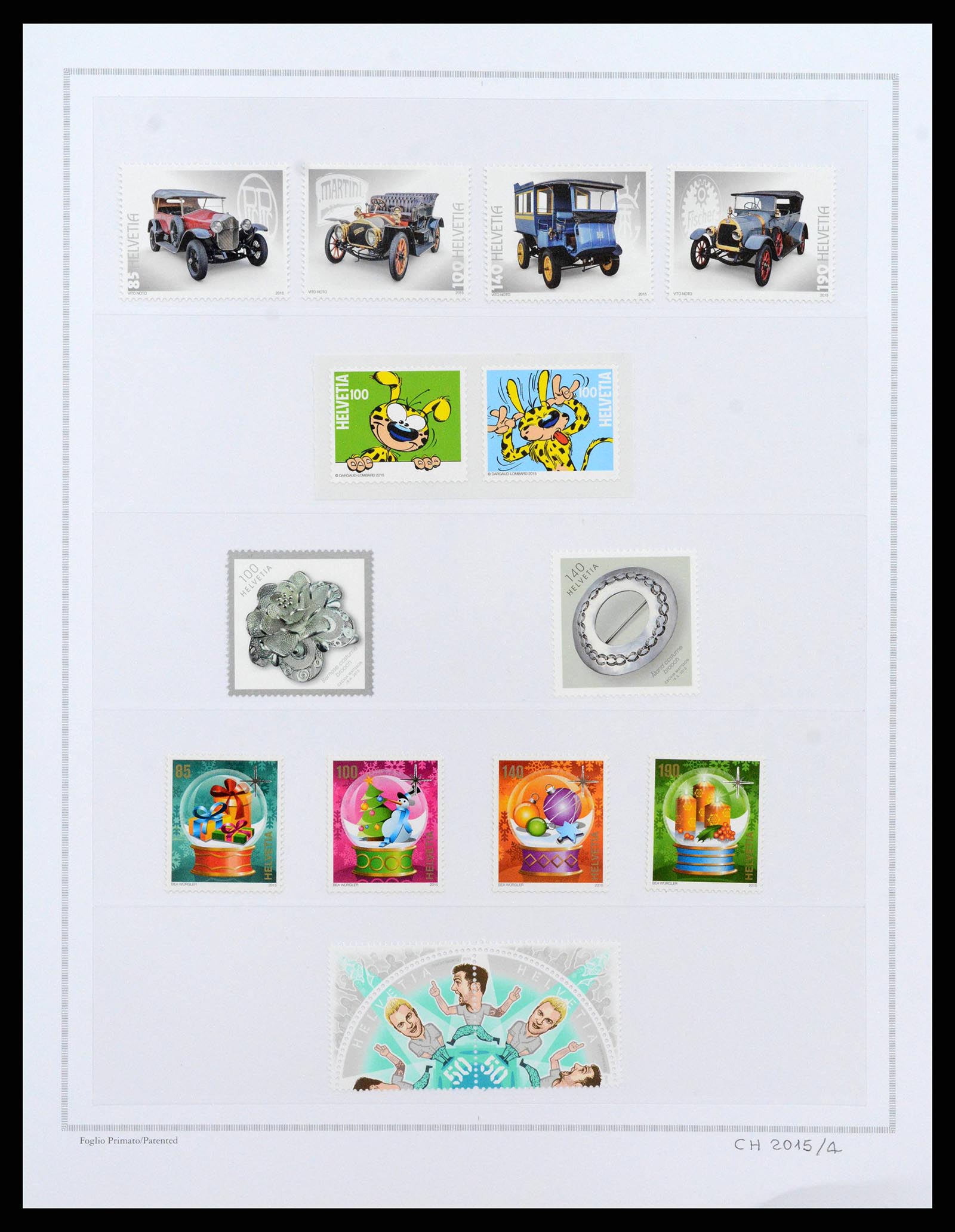38968 0162 - Stamp collection 38968 Switzerland 1852-2020.