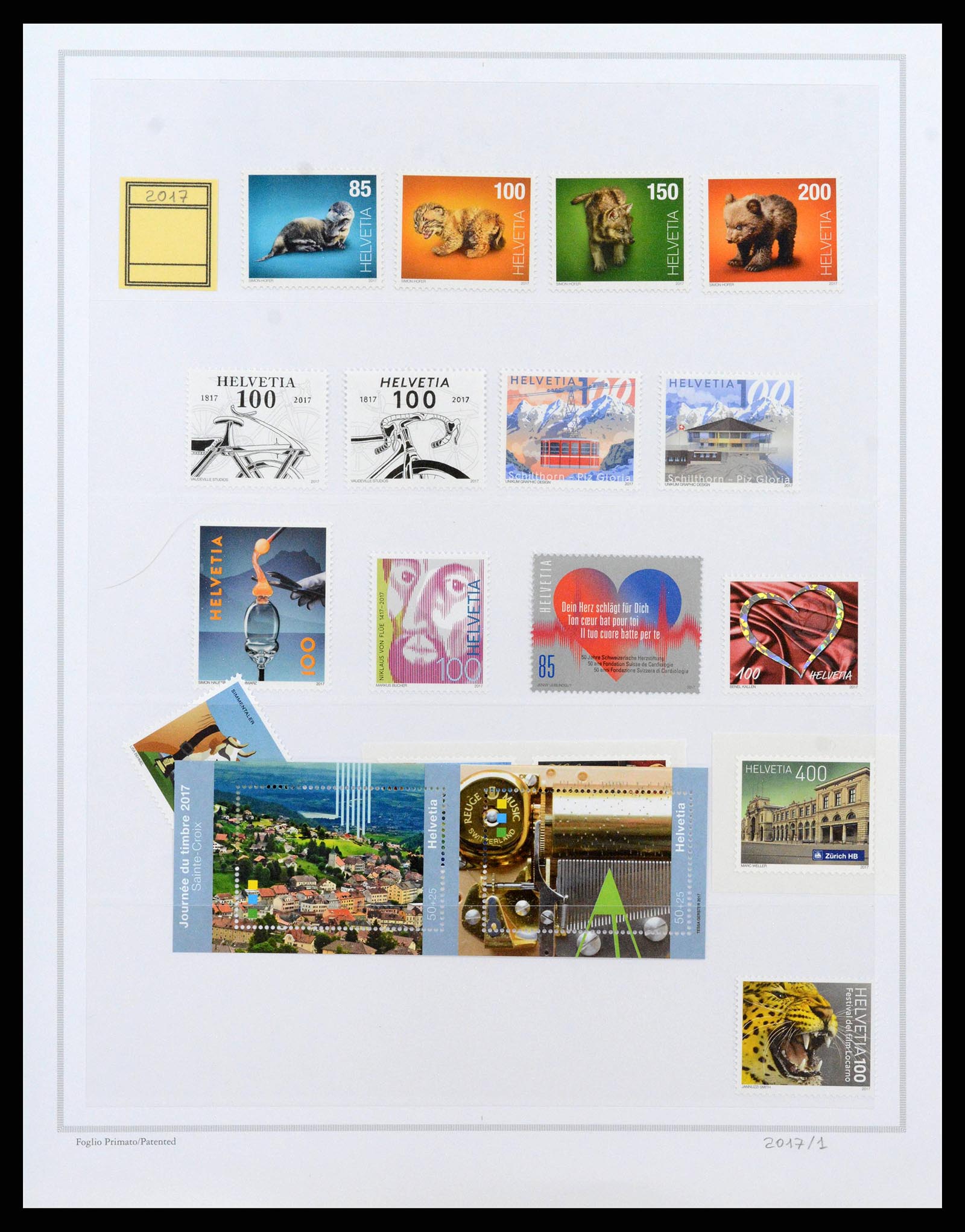 38968 0166 - Stamp collection 38968 Switzerland 1852-2020.