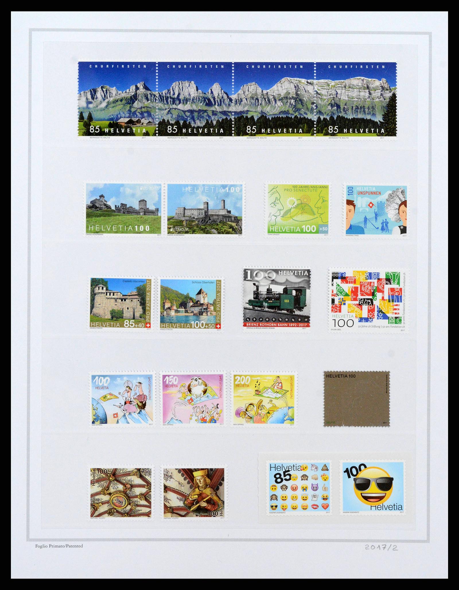 38968 0167 - Stamp collection 38968 Switzerland 1852-2020.